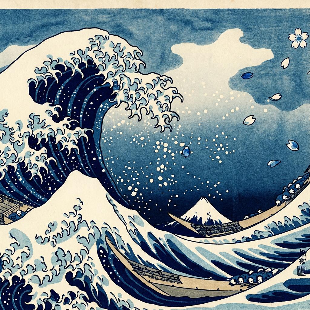 Hokusai Style
