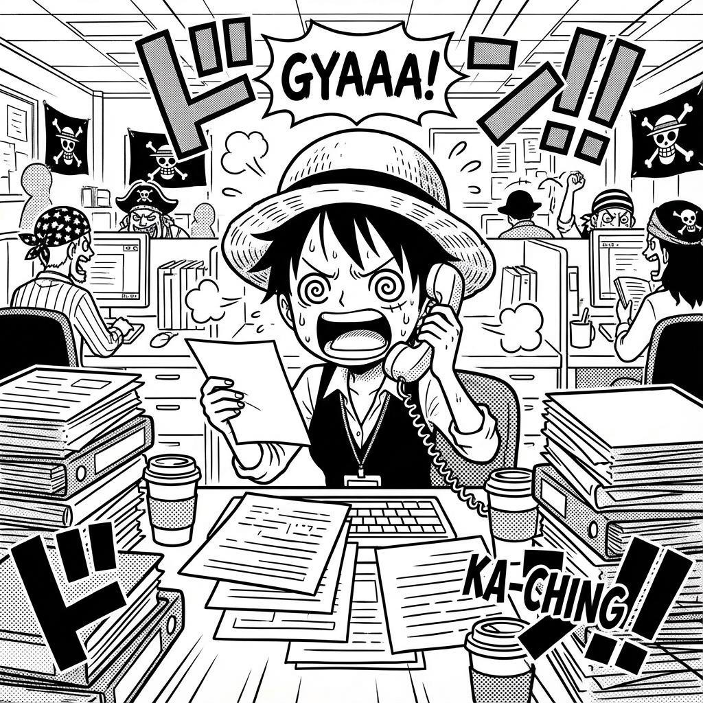 One Piece Style AI image: Create this image in One Piece Style