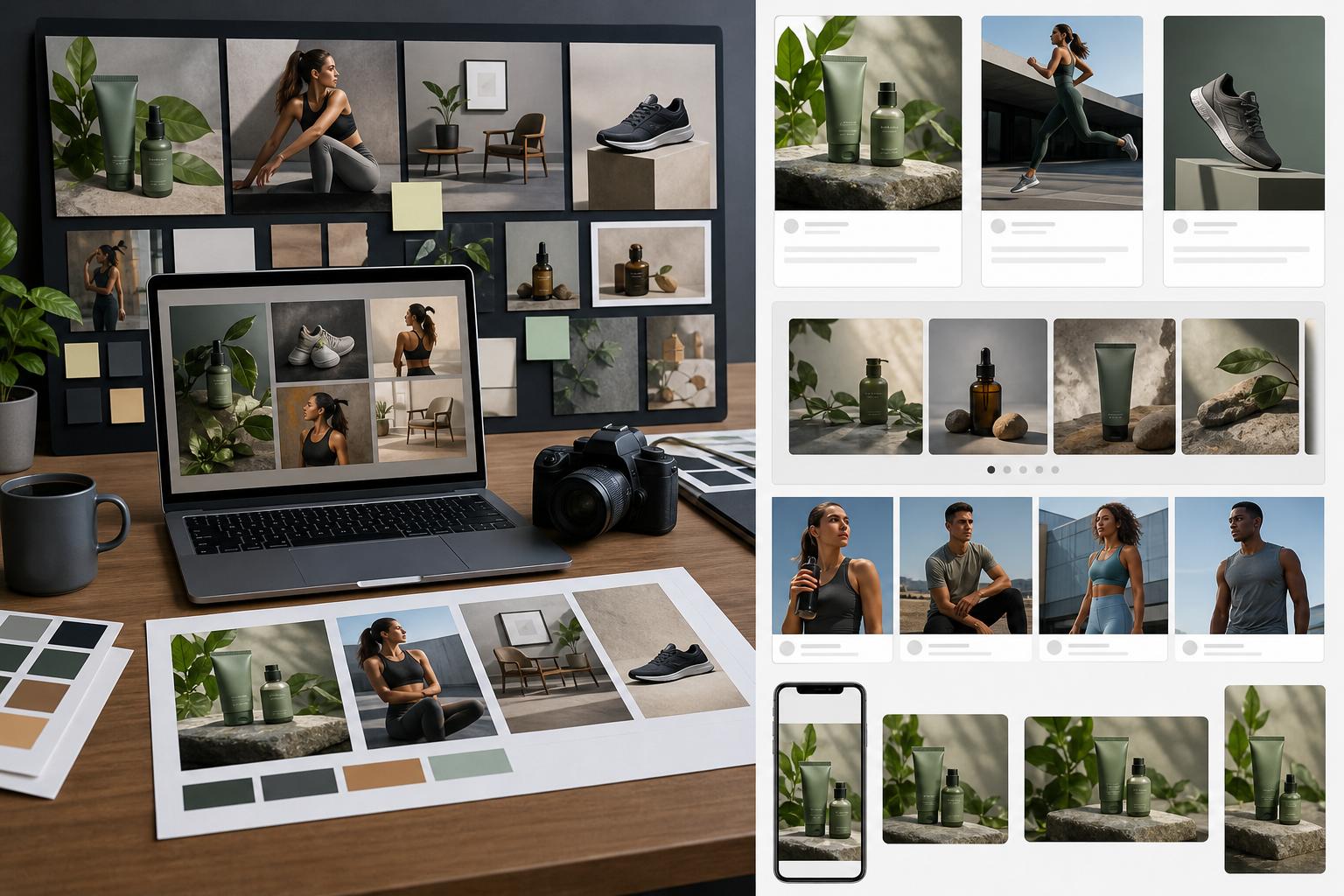AI-generated ad creatives across formats