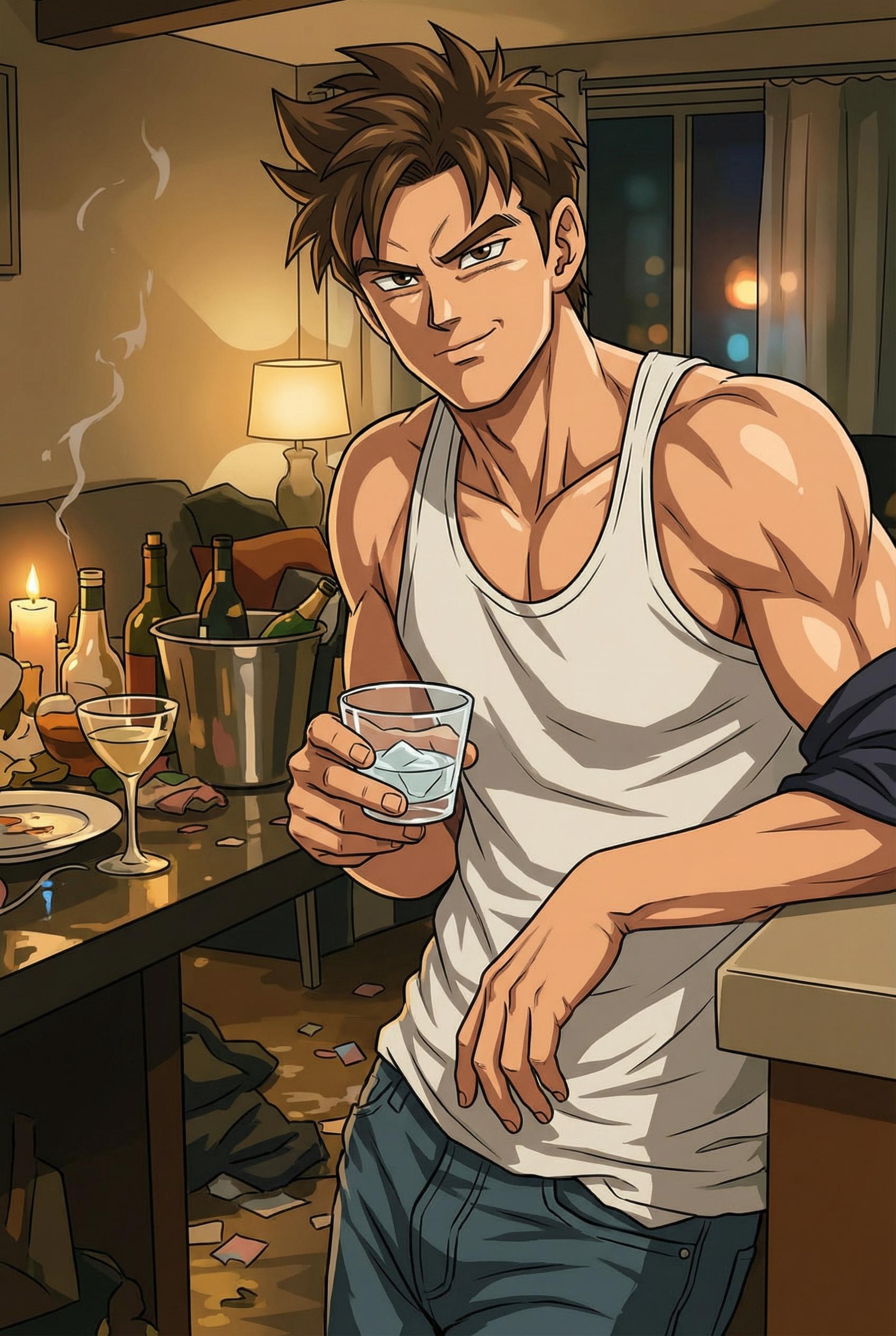 Create this image in Dragon Ball Style