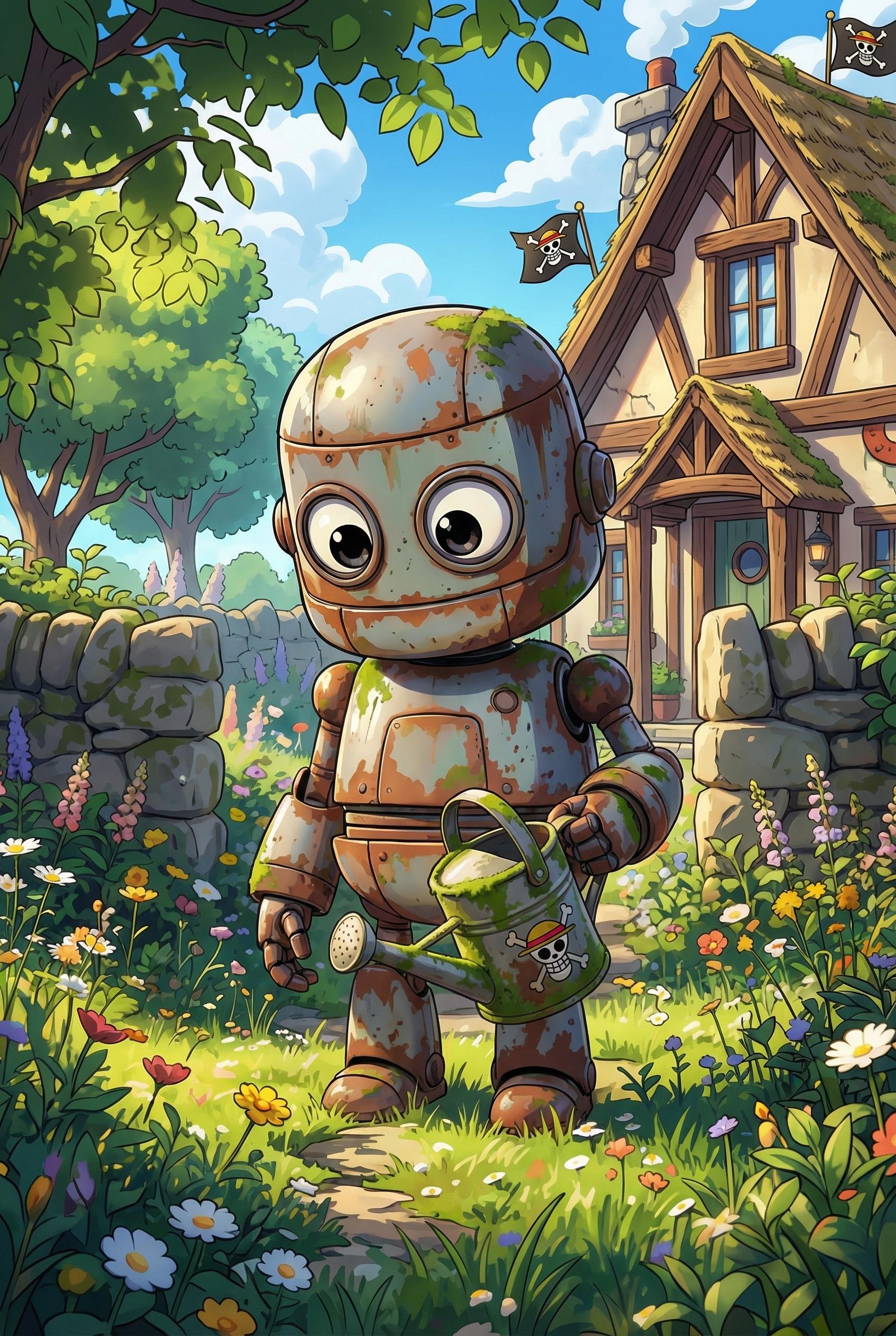 Create this image in One Piece Style