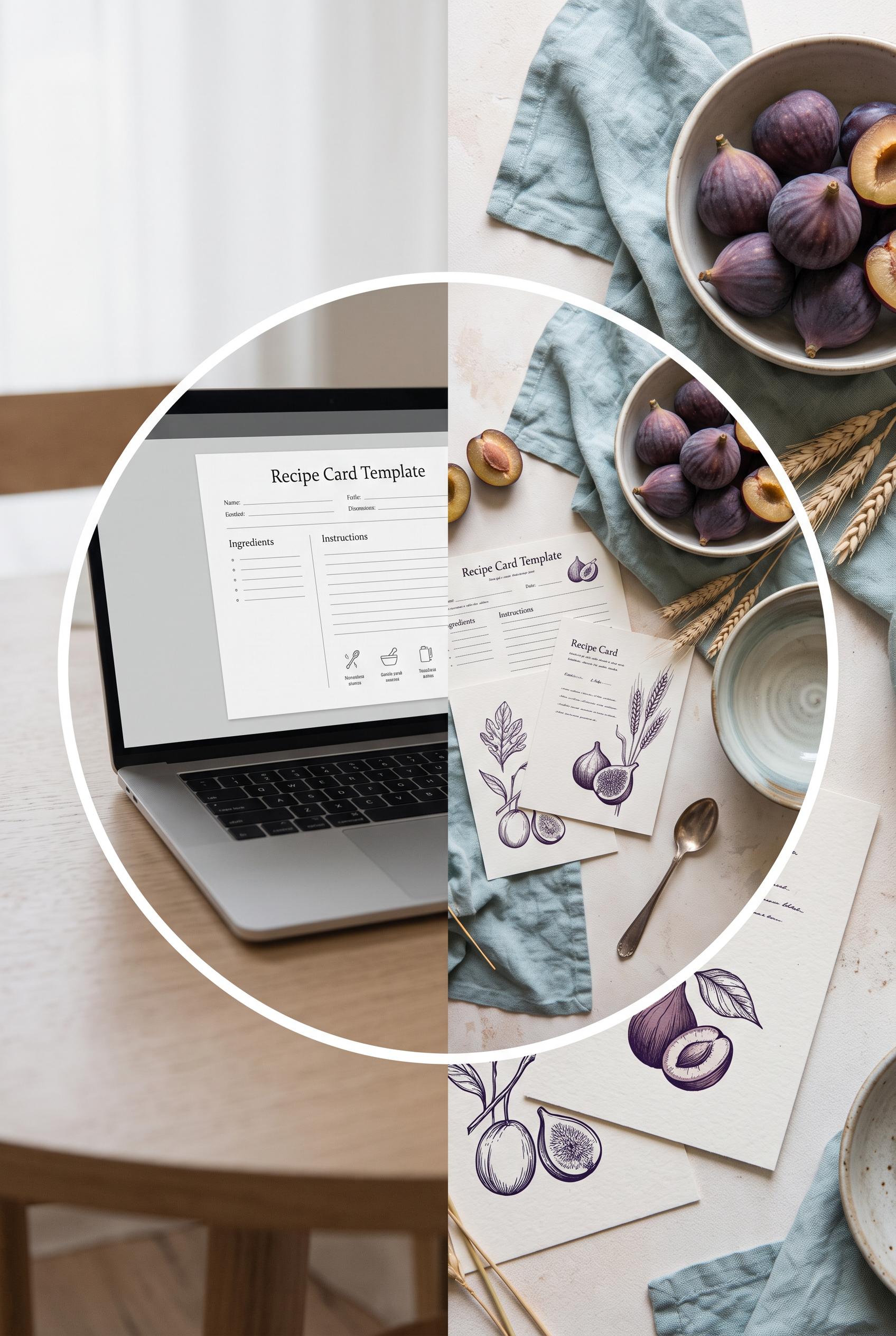 Create a vertical 2:3 Pinterest composition with commercial-quality art direction showing a circular