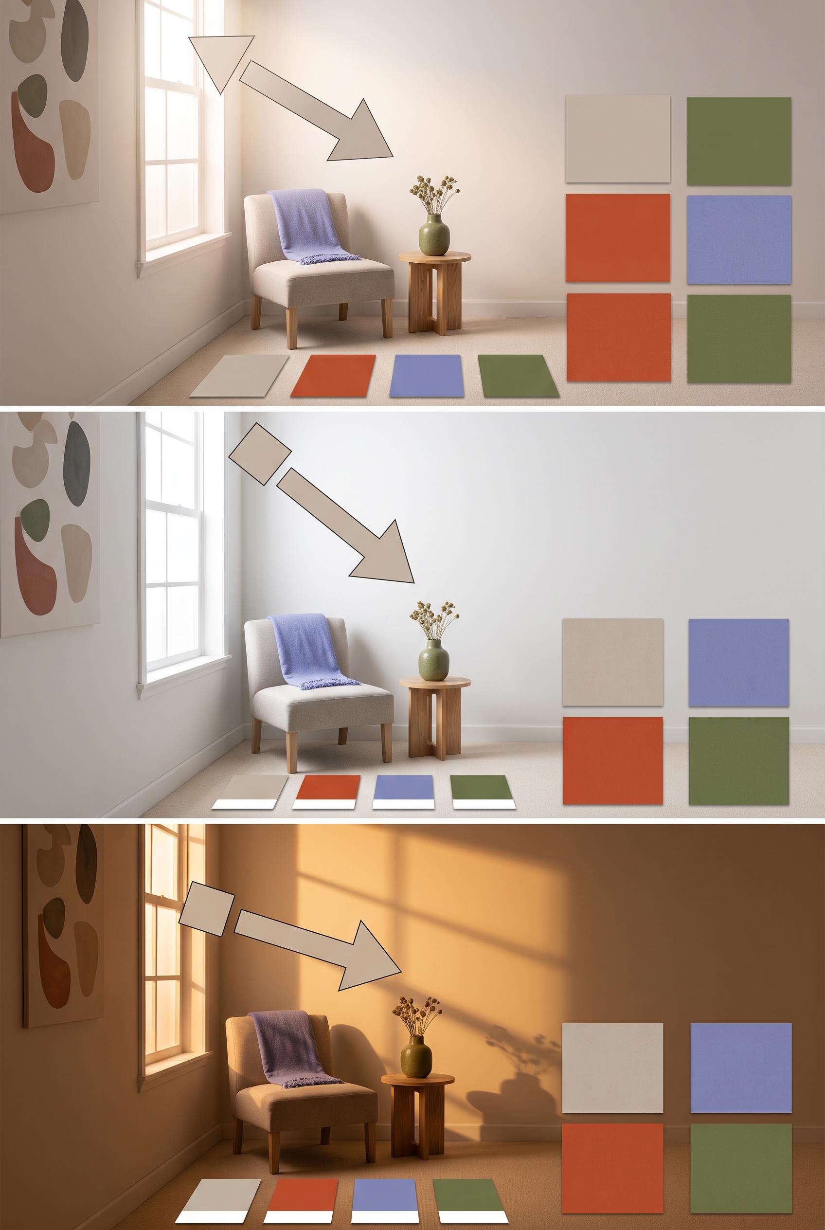 Create a commercial-quality educational interior styling graphic in a vertical 2:3 Pinterest composi