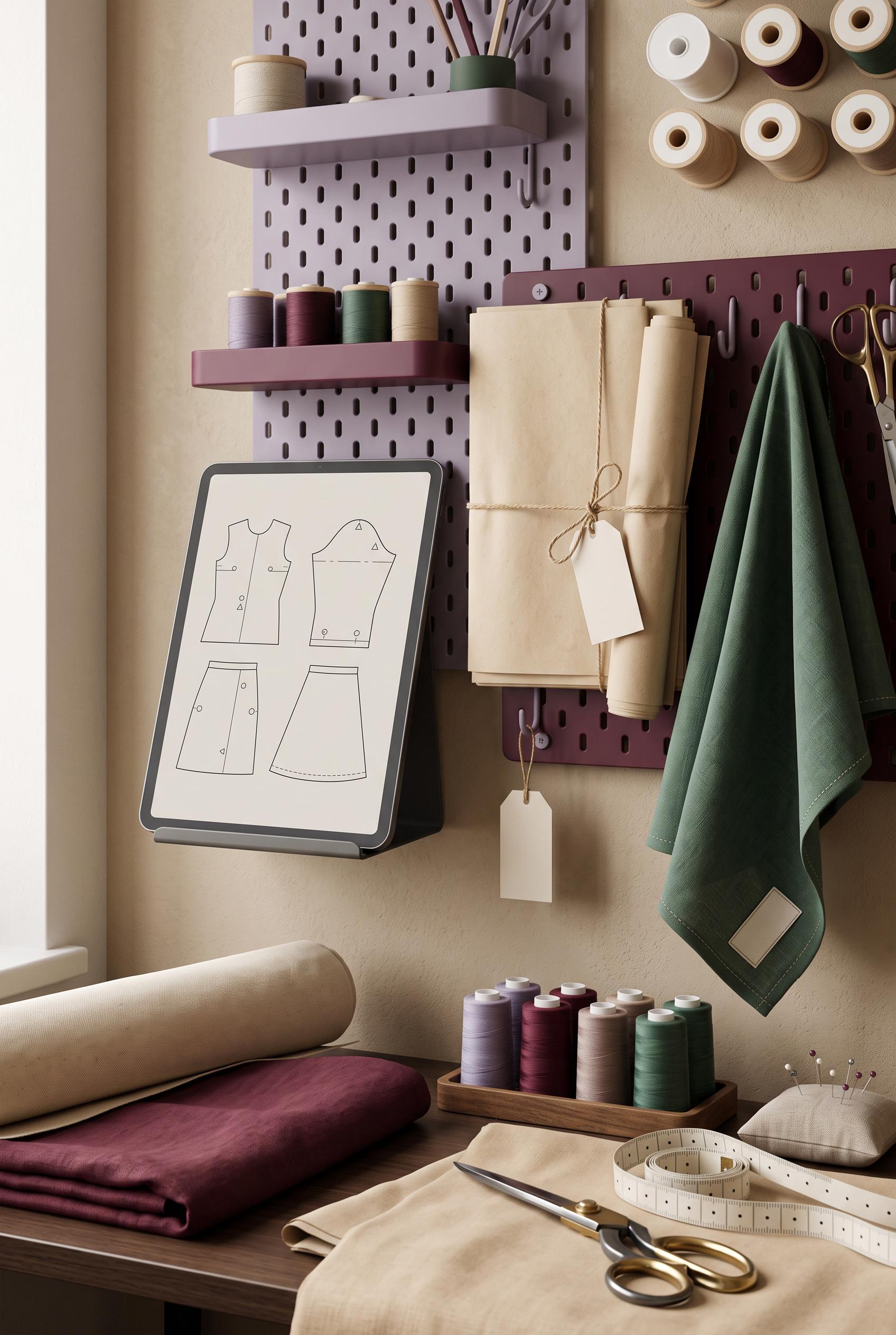 Create a commercial-quality Pinterest product showcase in a vertical 2:3 composition for a digital s