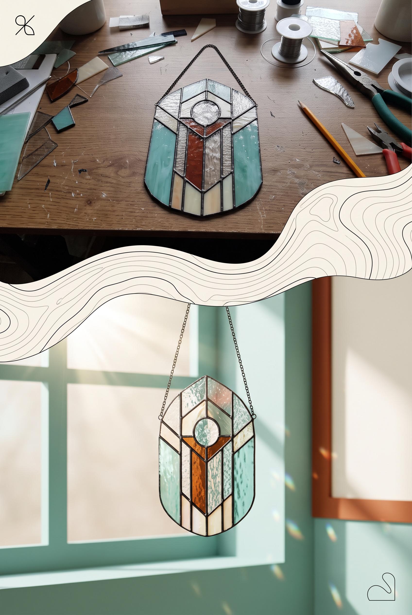 Create a commercial-quality Pinterest image in a vertical 2:3 composition showing a before-and-after