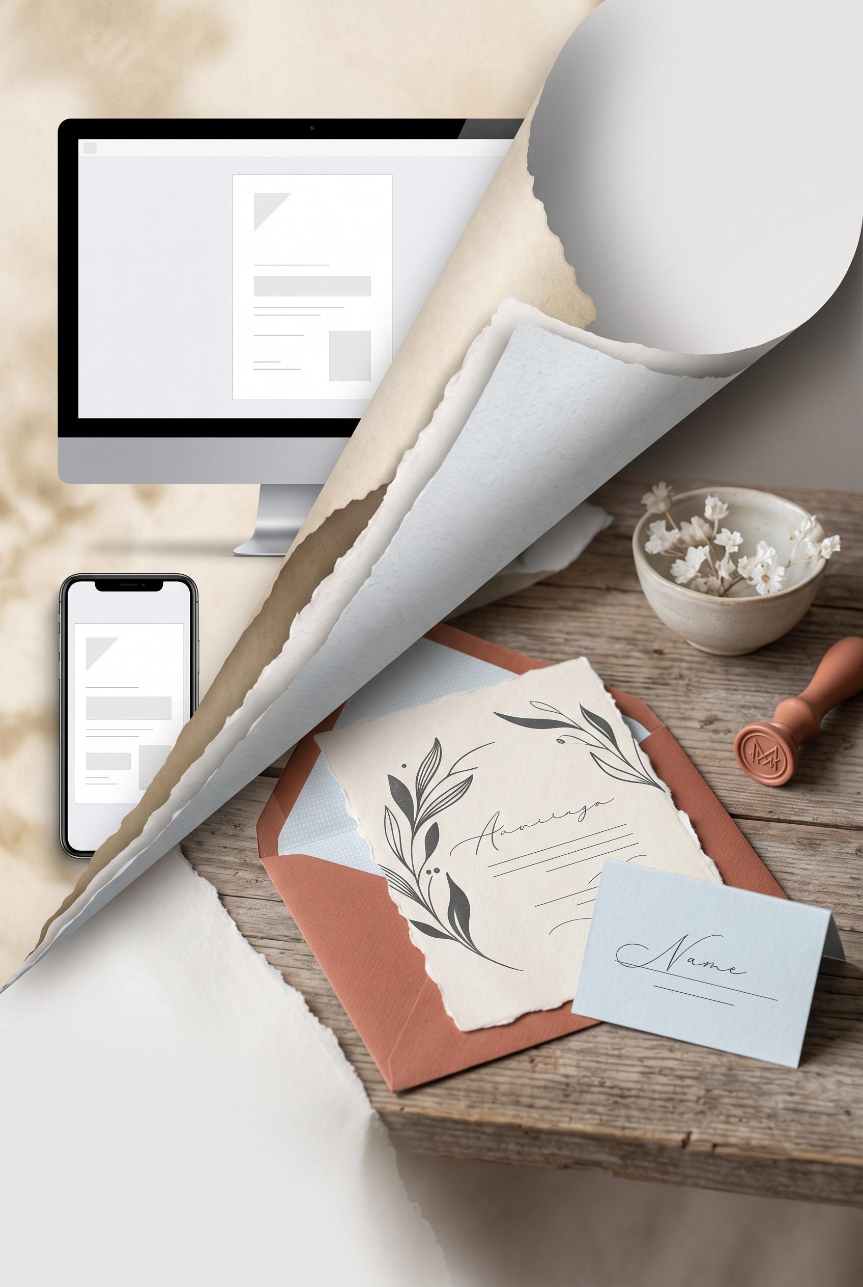 Create a commercial-quality vertical 2:3 Pinterest composition for an Etsy listing concept. Show an 