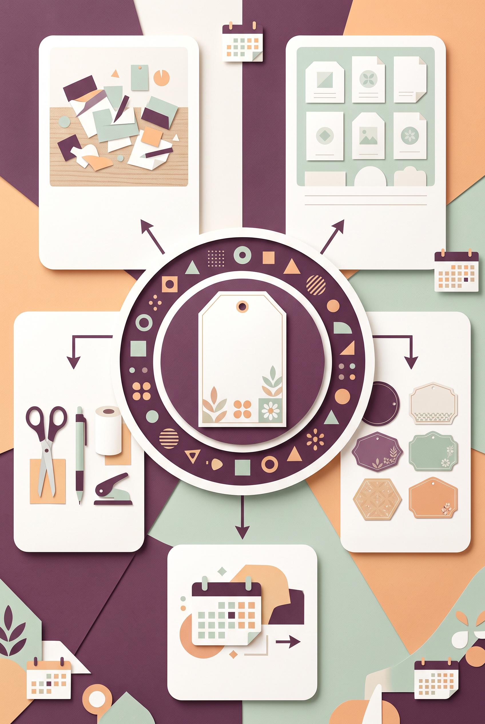 Create a commercial-quality vertical 2:3 Pinterest educational graphic for an Etsy seller campaign. 