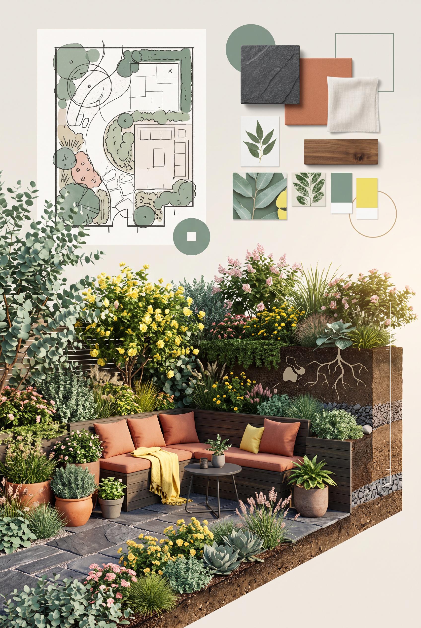 Create a commercial-quality art-directed Pinterest showcase in a vertical 2:3 composition for an ind