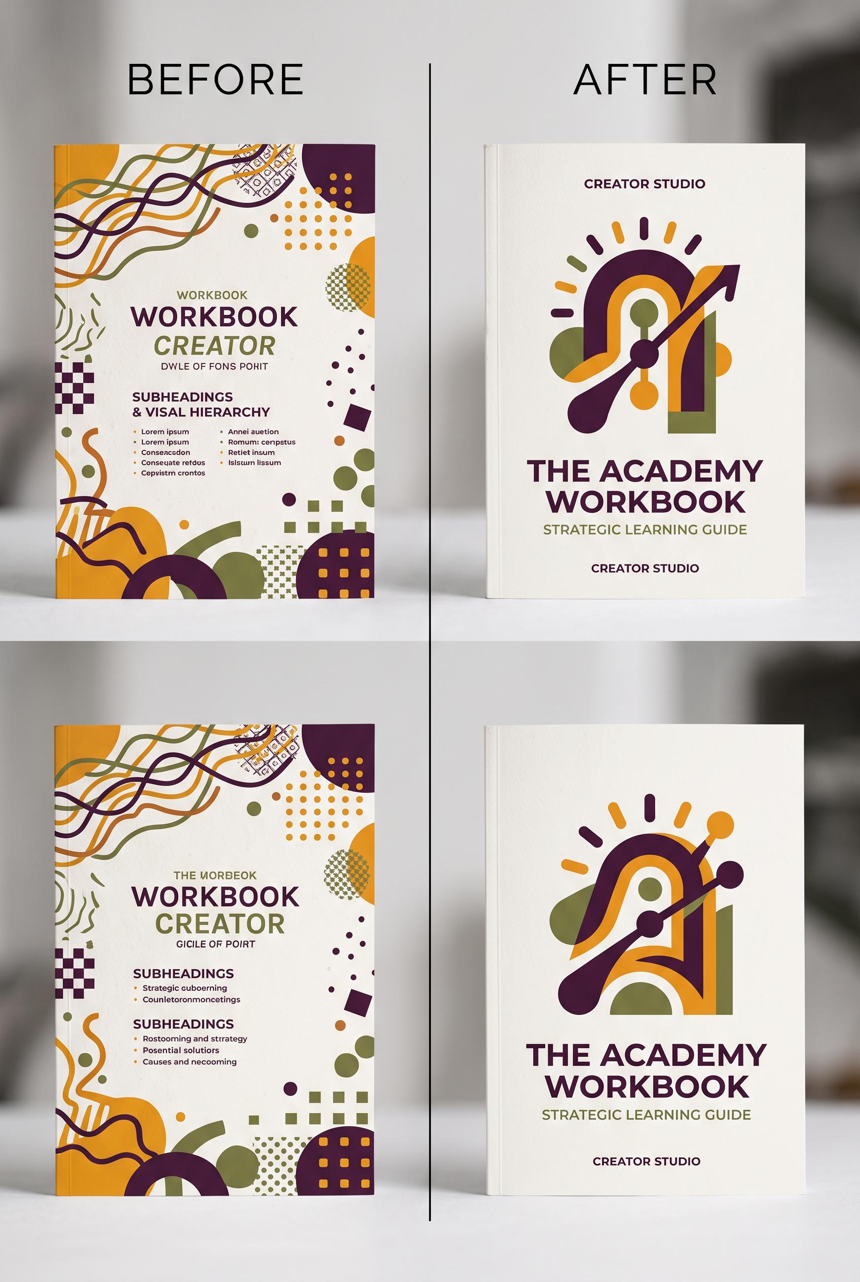 Create a commercial-quality vertical 2:3 Pinterest composition showing a before-and-after transforma