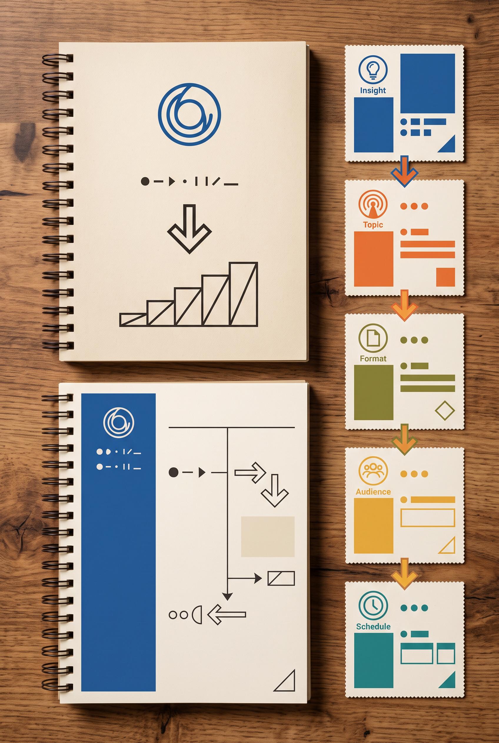 Create a commercial-quality art-directed vertical 2:3 Pinterest composition for an educational content camp...