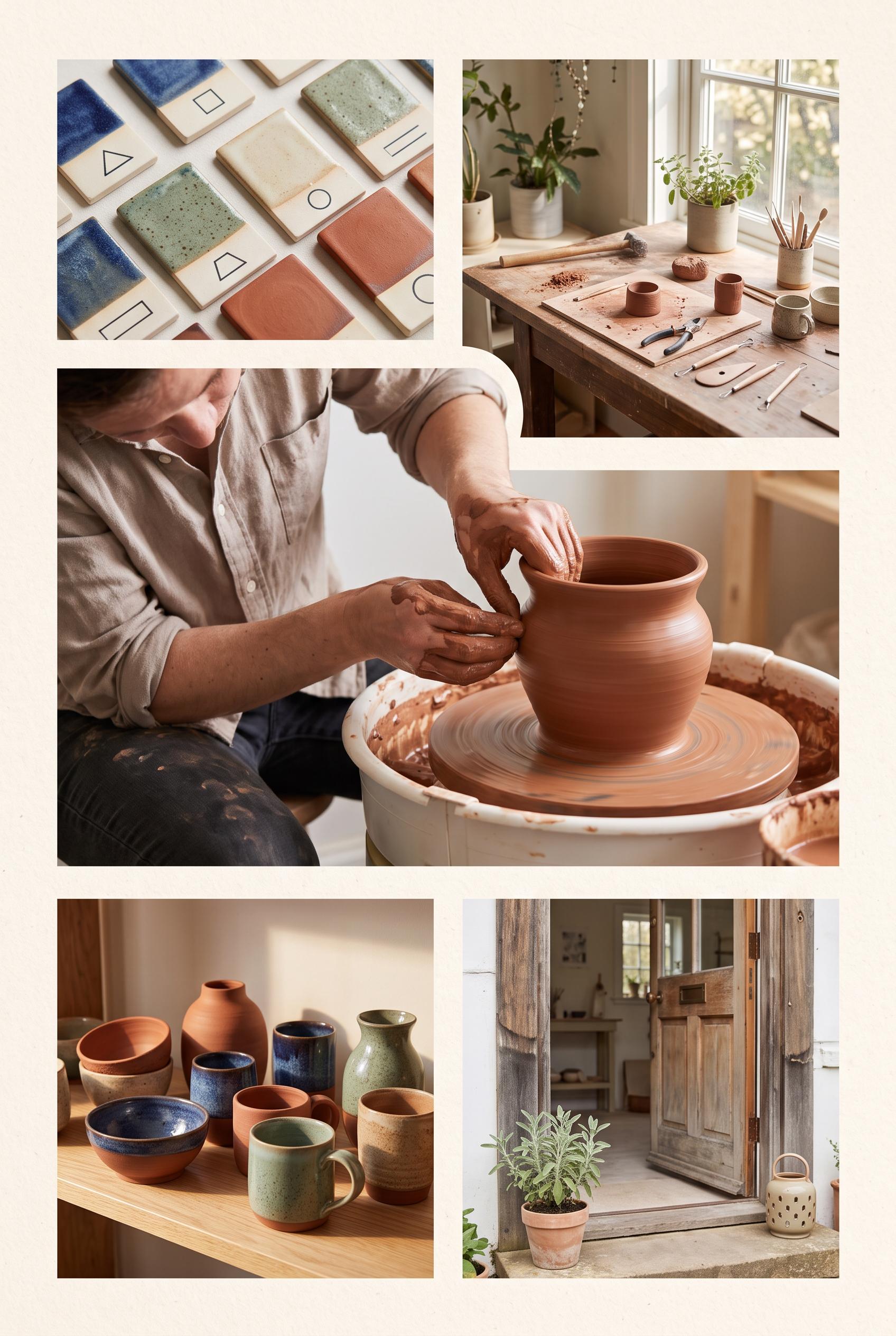 Create a commercial-quality vertical 2:3 Pinterest composition as an inspirational showcase for an i