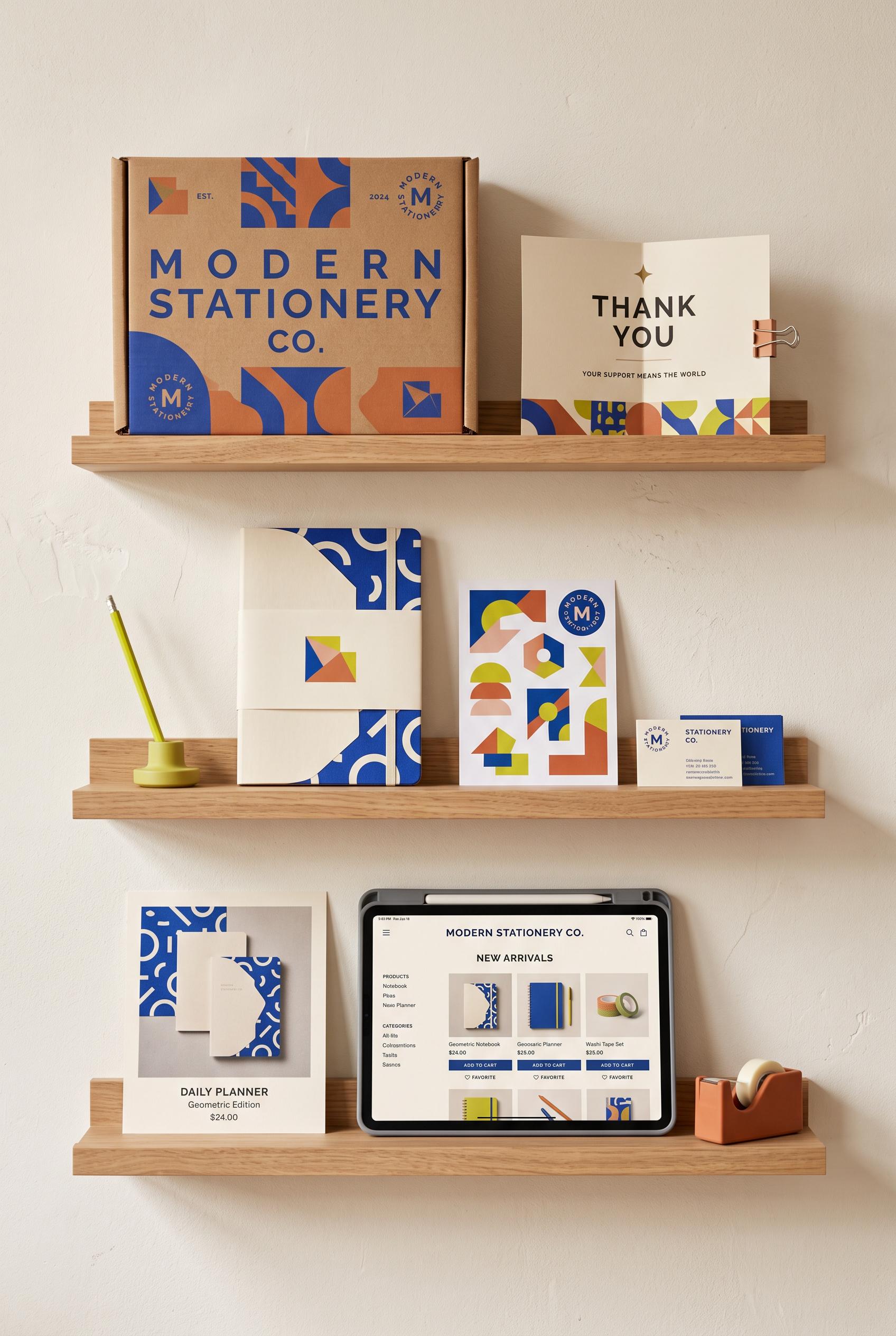 Create a commercial-quality vertical 2:3 Pinterest composition showcasing a fictional modern station