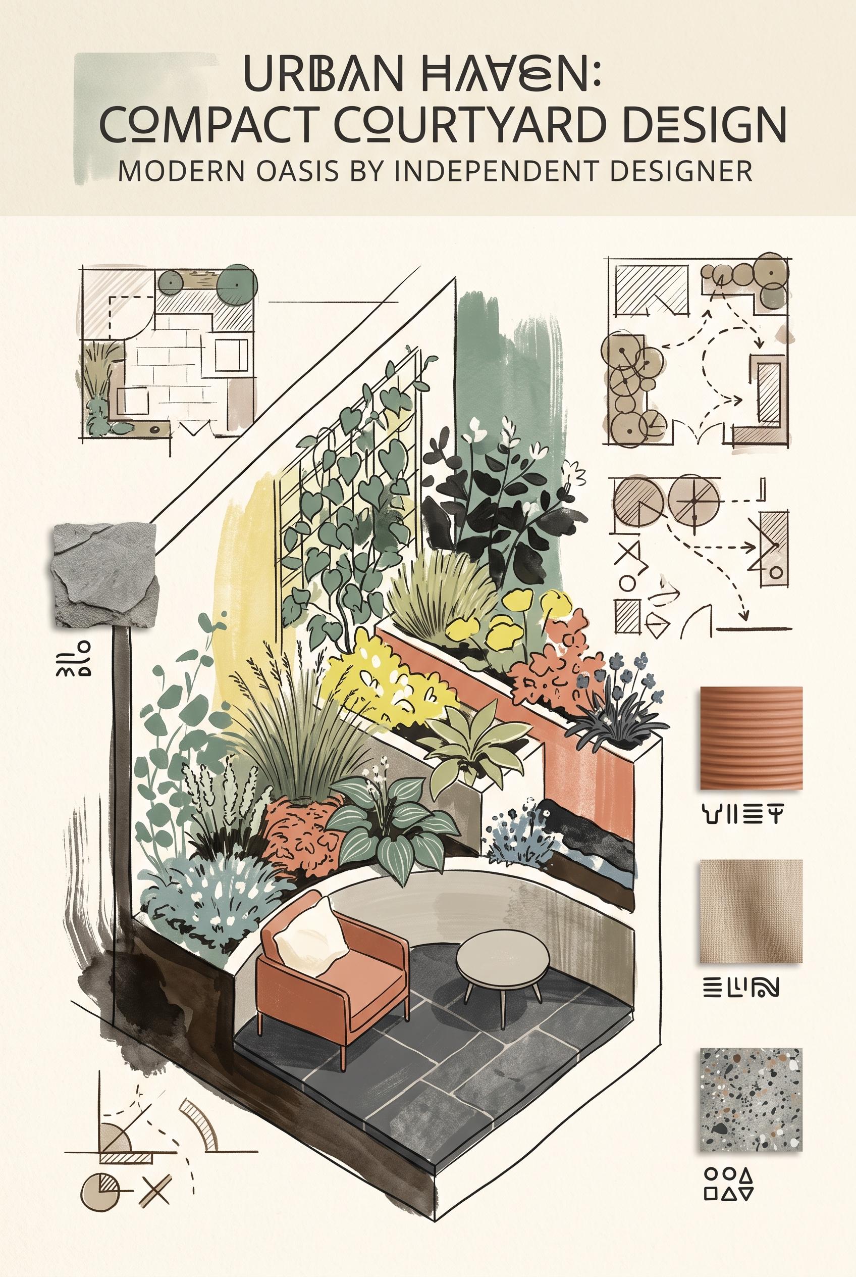Create a commercial-quality art-directed Pinterest showcase in a vertical 2:3 composition for an ind