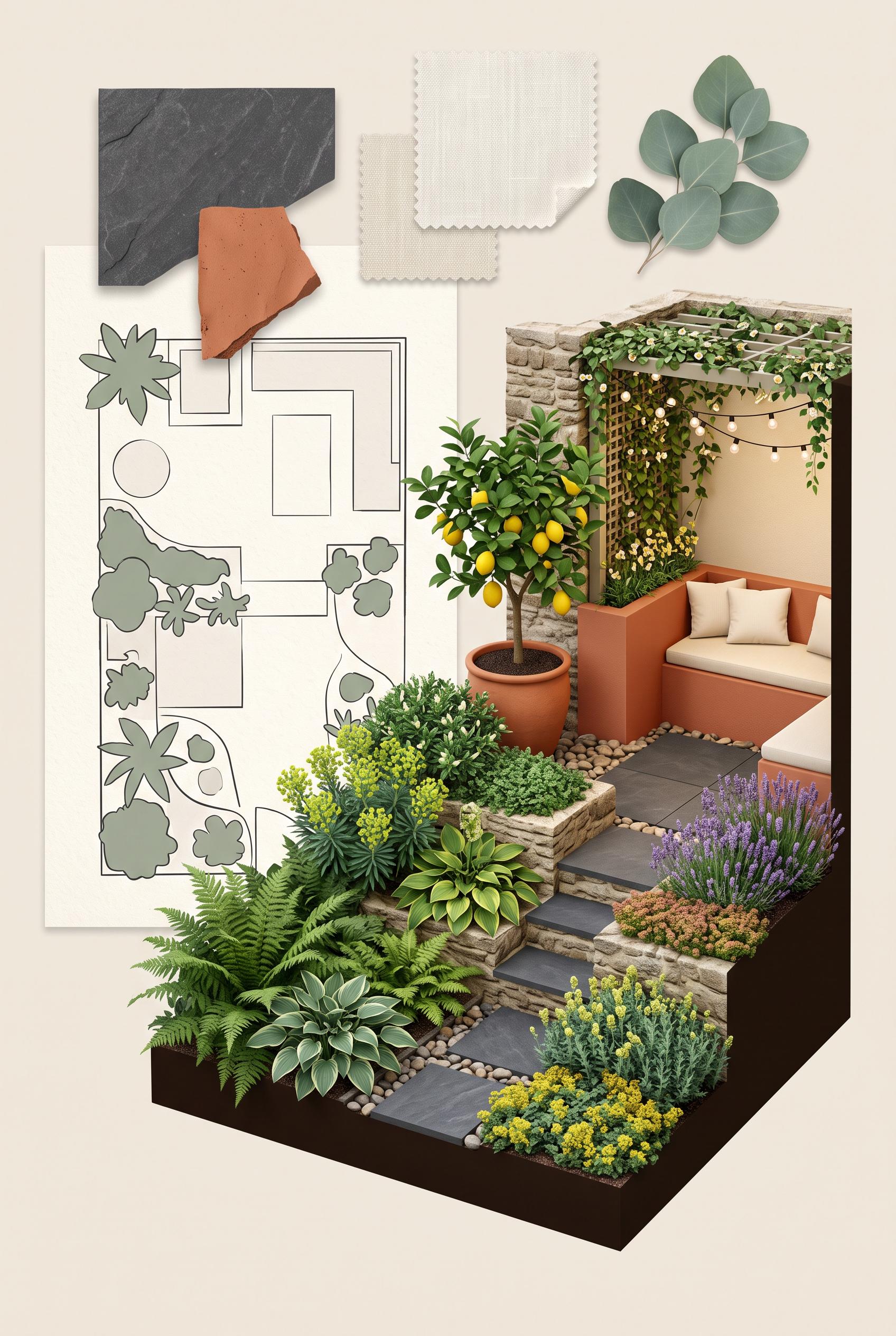 Create a commercial-quality art-directed Pinterest showcase in a vertical 2:3 composition for an ind