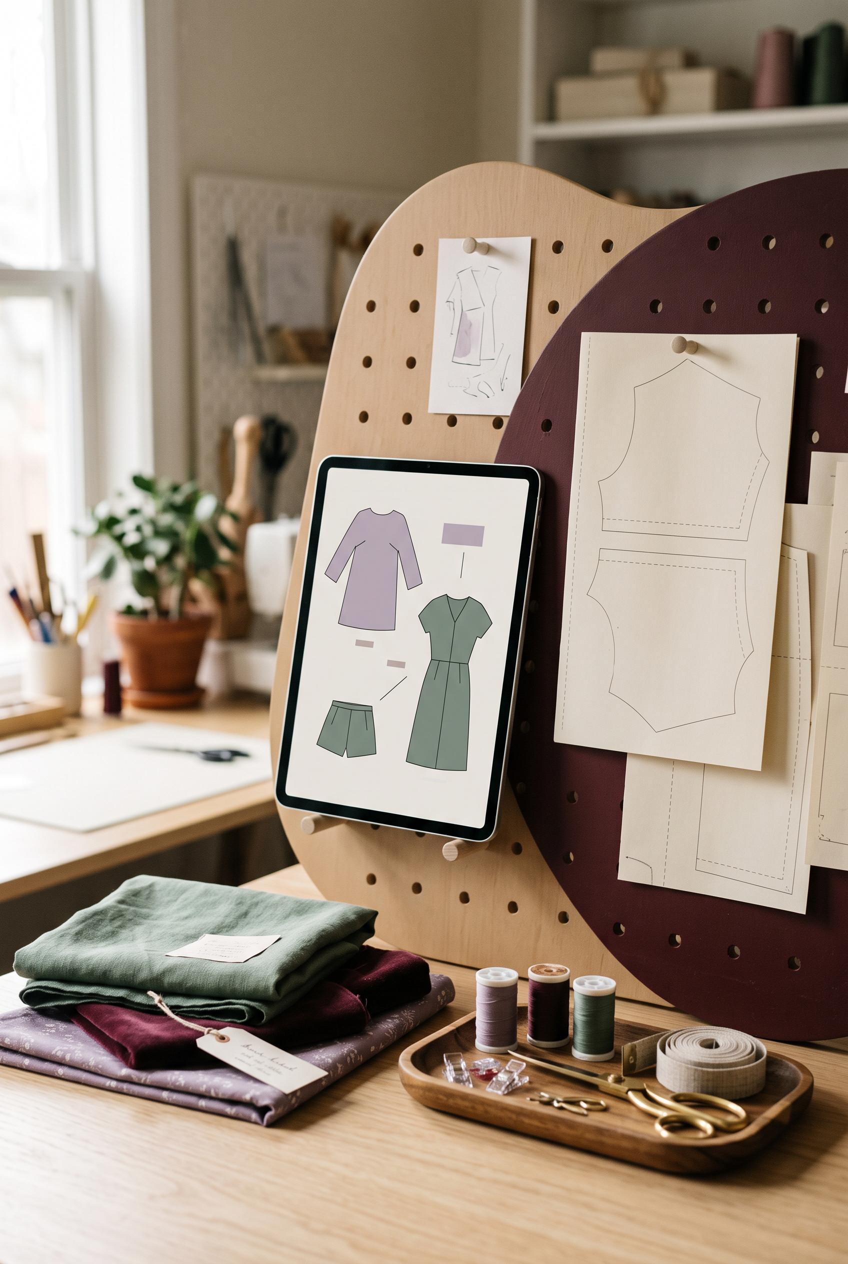 Create a commercial-quality Pinterest product showcase in a vertical 2:3 composition for a digital s