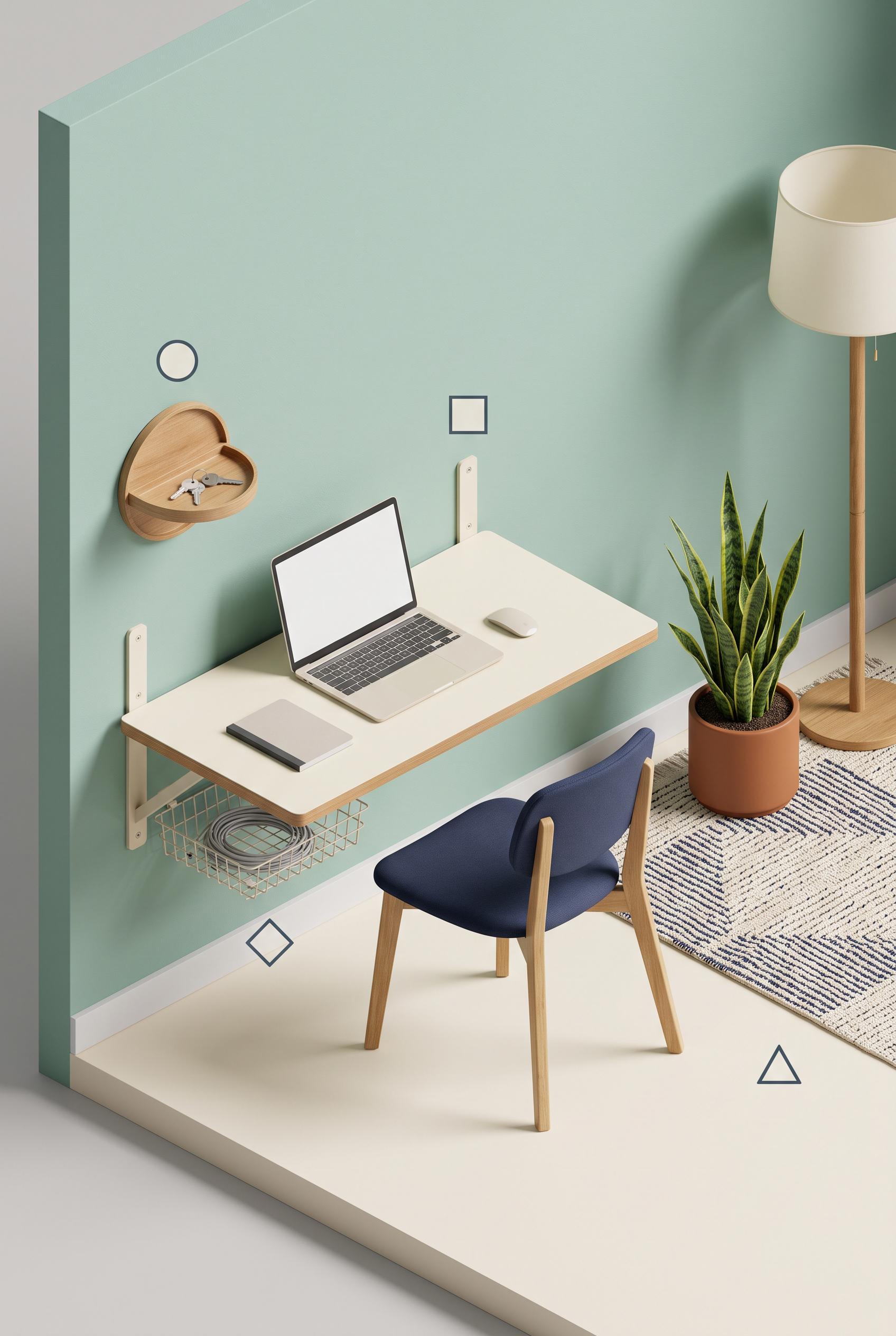 Create a commercial-quality educational interior styling graphic in a vertical 2:3 Pinterest composi