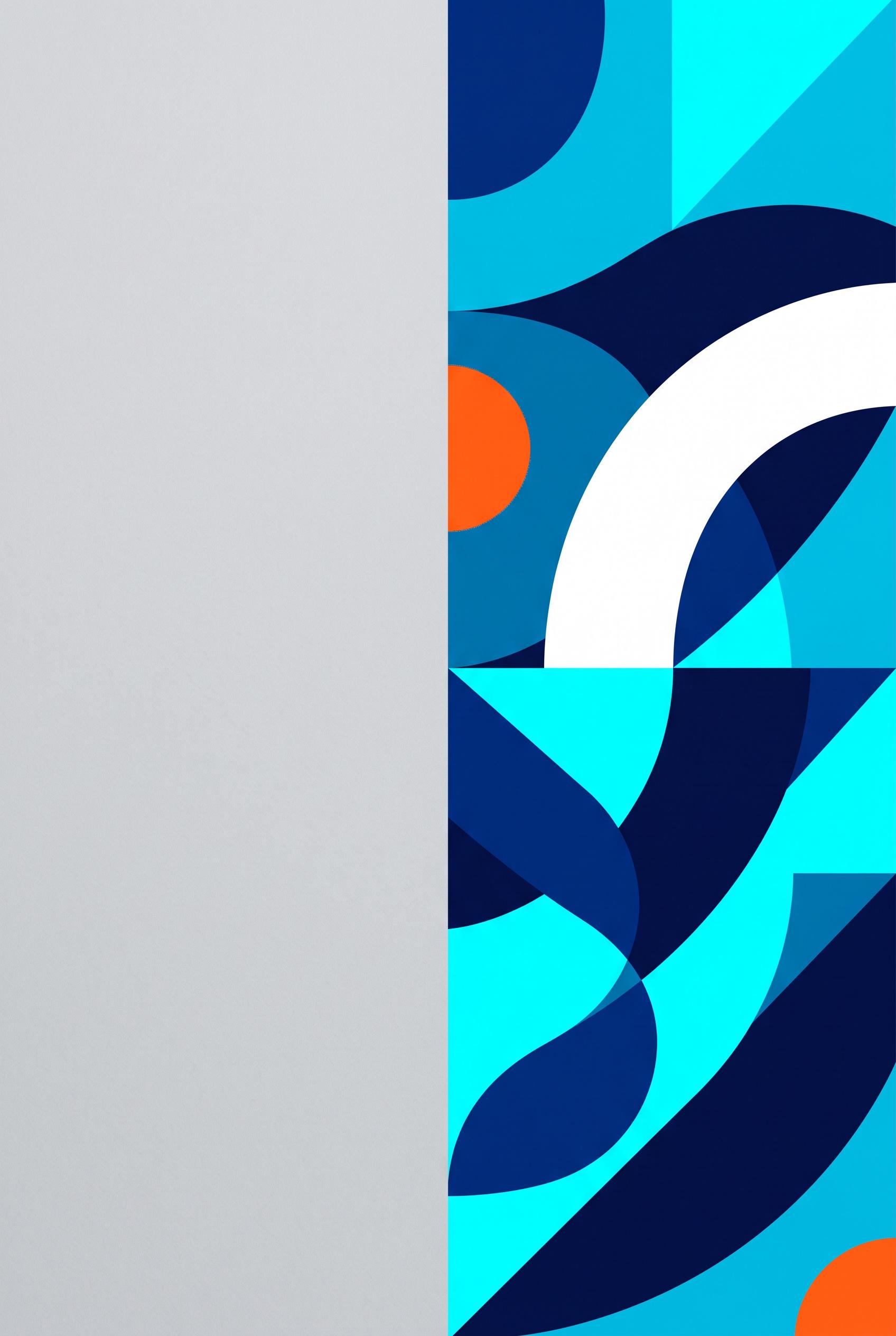 Create a vertical 2:3 composition showcasing a split image: one side shows a cluttered, old-style thumbnail...