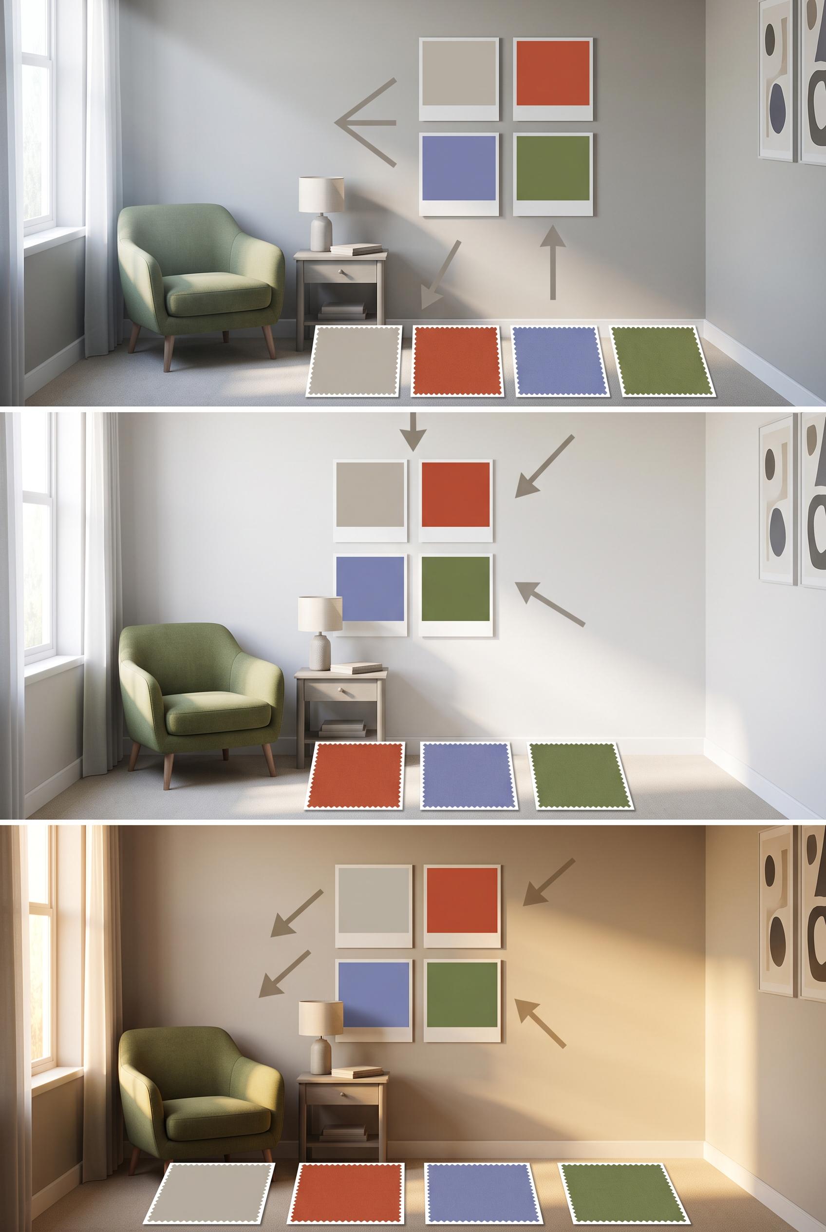 Create a commercial-quality educational interior styling graphic in a vertical 2:3 Pinterest composi