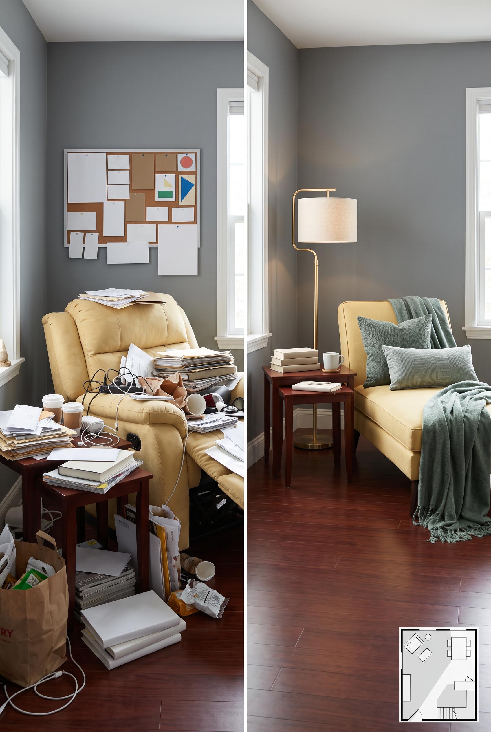 Create a commercial-quality interior editorial image in a vertical 2:3 Pinterest composition, using 